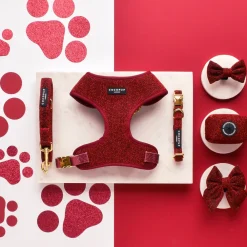Cocopup Poop Bag Holders | Poop Bag Holders-Limited Edition Burgundy Sparkle Pup Poop Bag Holder