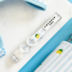 Cocopup Collars | Puppy Leads & Collars-Living La Vida Lemon COLLAR