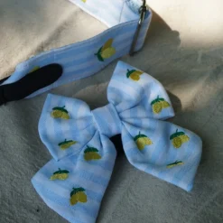 Cocopup Sailor Bow Ties-Living La Vida Lemon Sailor Bow Tie