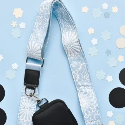 Cocopup Bag Straps-Luxe Bag Strap - Baby Blue Flower