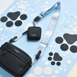 Cocopup Bag Straps-Luxe Bag Strap - Baby Blue Flower