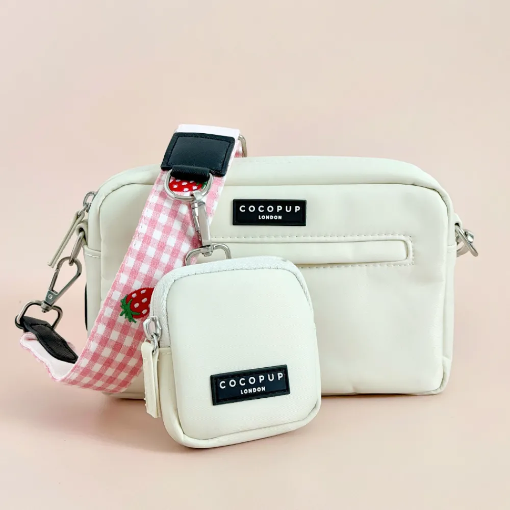 Cocopup Classic Bag Bundles-Luxe Dog Walking Bag Bundle - Strawberry Picnic Pup