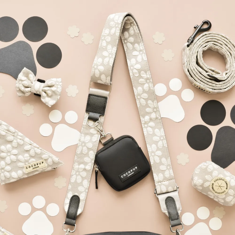 Cocopup Classic Bag Bundles-Luxe Dog Walking Bag Bundle - Mocha Flower