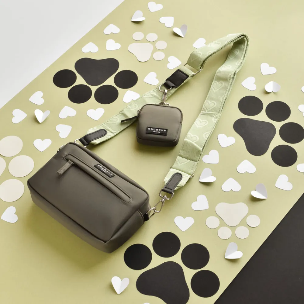 Cocopup Classic Bag Bundles-Luxe Dog Walking Bag Bundle - Sage Heart
