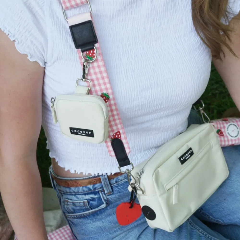 Cocopup Classic Bag Bundles-Luxe Dog Walking Bag Bundle - Strawberry Picnic Pup