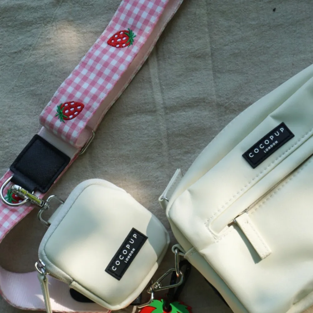 Cocopup Classic Bag Bundles-Luxe Dog Walking Bag Bundle - Strawberry Picnic Pup