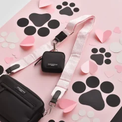 Cocopup Classic Bag Bundles-Luxe Dog Walking Black Bag Bundle - Baby Pink Heart