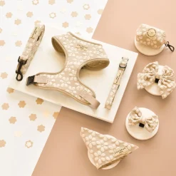 Cocopup Leads-Luxe Lead - Mocha Flower