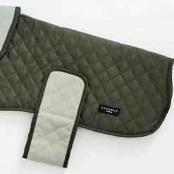 Cocopup Coats ❄️-LUXE Quilted Dog Coat - Country Khaki