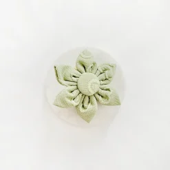 Cocopup Collar Flowers-LUXE Sage Heart Collar Flower