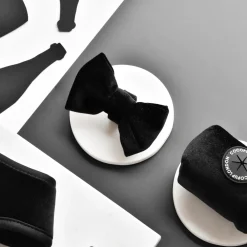 Cocopup Bow Ties-Luxe Velvet Bow Tie - Noir