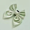 Cocopup Sailor Bow Ties | Personalised Sailor Bow Ties 🎀-Luxe Velvet Sailor Bow Tie - Sage