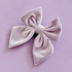 Cocopup Sailor Bow Ties | Personalised Sailor Bow Ties ð-Luxe Velvet Sailor Bow Tie - Lilac