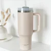 Cocopup Tumblers-Marshmallow Pink Stainless Steel Tumbler - By Coconut Lane