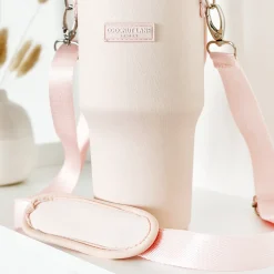 Cocopup Tumbler Carry Cases-Marshmallow Pink Tumbler Carry Case by Coconut Lane