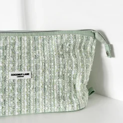 Cocopup Magic Lifestyle Pouch-Matcha Textured Tweed Magic Lifestyle Pouch - By Coconut Lane