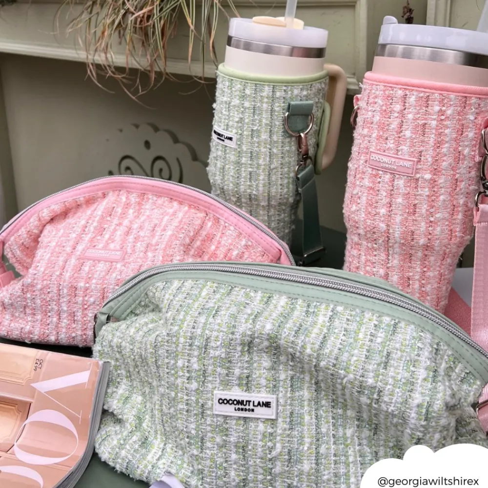 Cocopup Magic Lifestyle Pouch-Matcha Textured Tweed Magic Lifestyle Pouch - By Coconut Lane