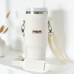 Cocopup Tumbler Carry Cases-Milky Coconut Tumbler Carry Case by Coconut Lane
