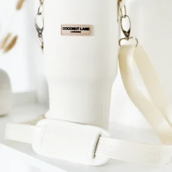 Cocopup Tumbler Carry Cases-Milky Coconut Tumbler Carry Case by Coconut Lane