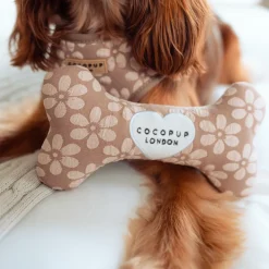 Cocopup Bone Toys 🦴-Mocha Flower Bone Toy
