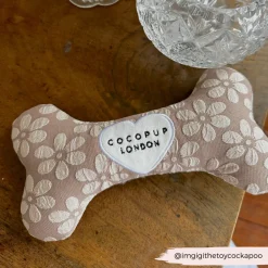 Cocopup Bone Toys 🦴-Mocha Flower Bone Toy
