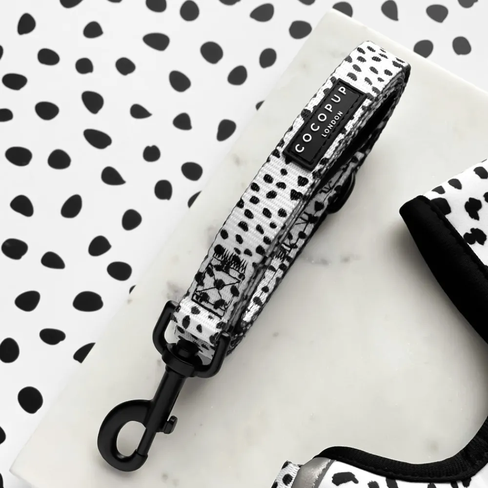 Cocopup Leads | Puppy Leads & Collars-Monochrome Spots Lead - Puppy