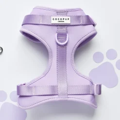 Cocopup Adjustable Neck Harnesses | Nakd D-Ring Harnesses-NAKD Adjustable Neck Harness - Parma Violets