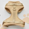 Cocopup Adjustable Neck Harnesses | Nakd D-Ring Harnesses-NAKD Adjustable Neck Harness - Biscuit