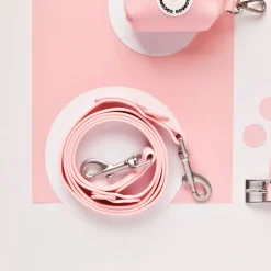 Cocopup Nakd D-Ring Harnesses | Nakd D-Ring Harness Bundles-NAKD Adjustable Neck Harness, Lead, Collar & Poop Bag Holder Bundle - Candyfloss