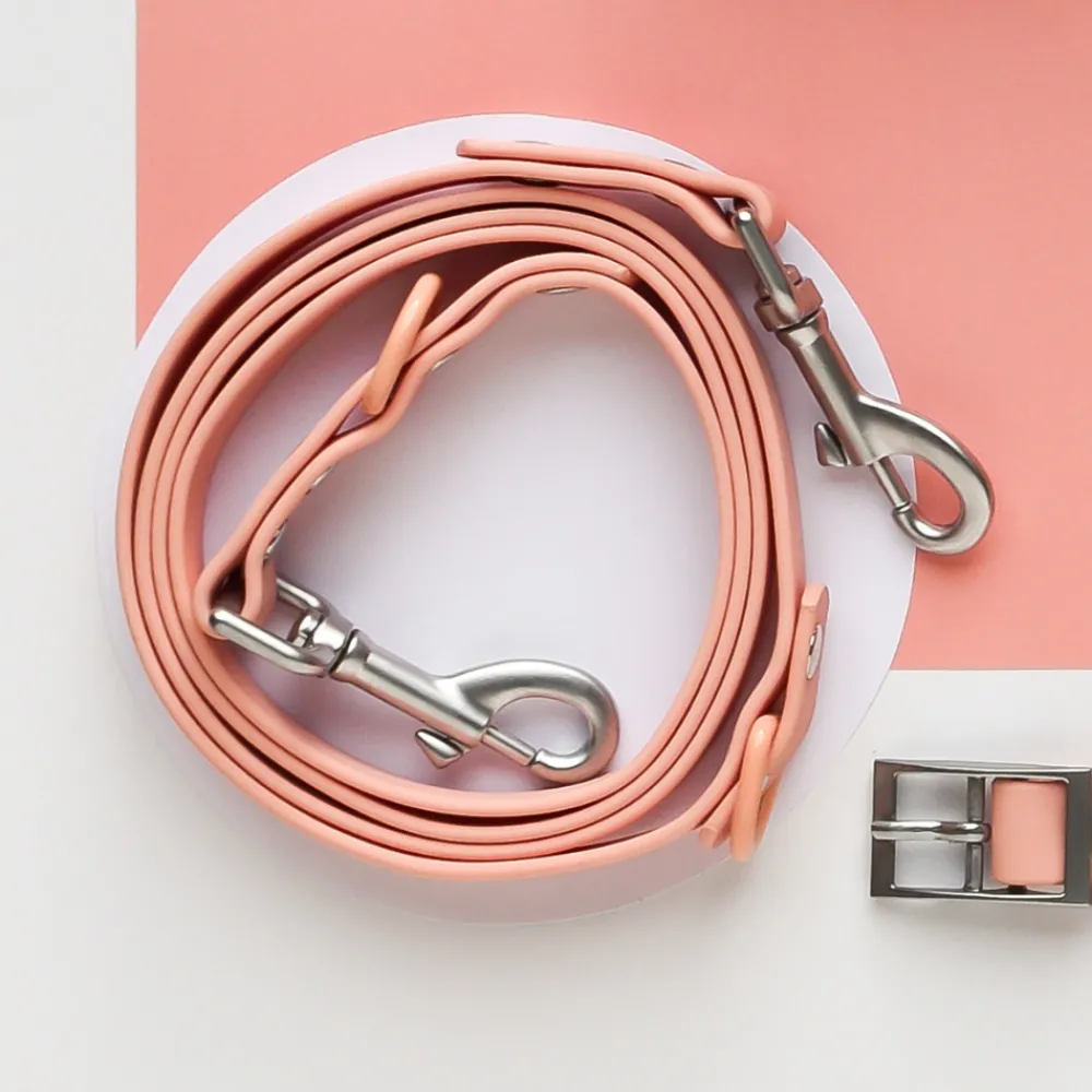 Cocopup Nakd Waterproof Leads-NAKD Lead - Peach Floof
