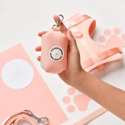 Cocopup Nakd Poop Bag Holders-NAKD Poop Bag Holder - Peach Floof