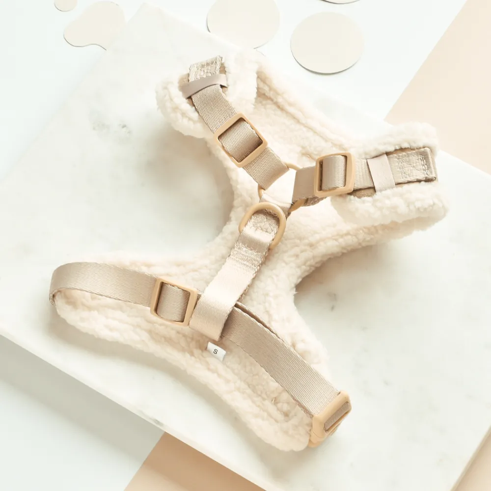 Cocopup Adjustable Neck Harnesses-Nude Aviator Adjustable Neck HARNESS