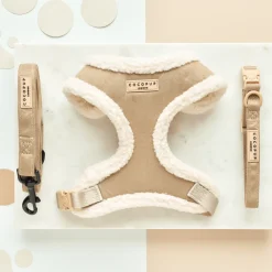 Cocopup Adjustable Neck Harnesses-Nude Aviator Adjustable Neck HARNESS