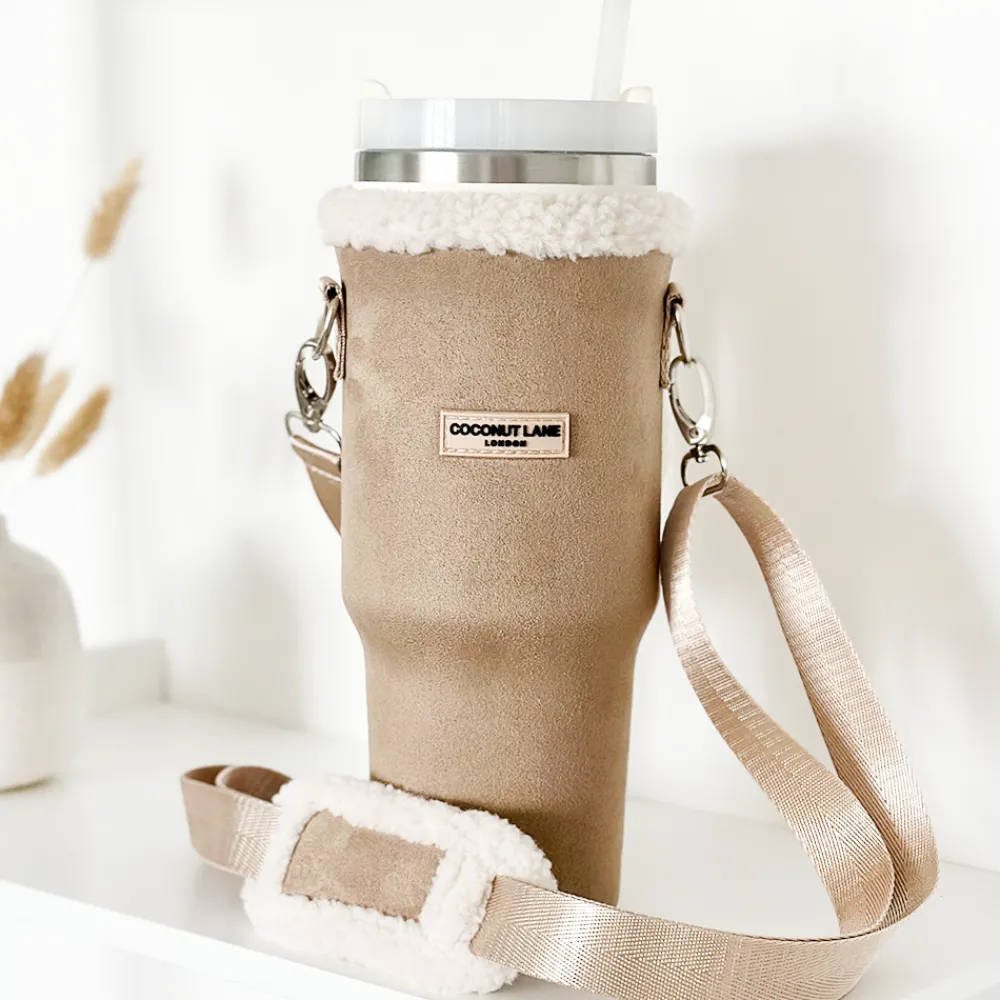 Cocopup Tumbler Carry Cases-Nude Aviator Tumbler Carry Case by Coconut Lane