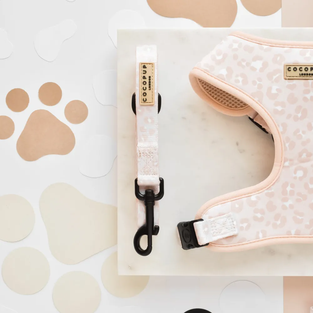 Cocopup Leads-Nude Chic Leopard Lead