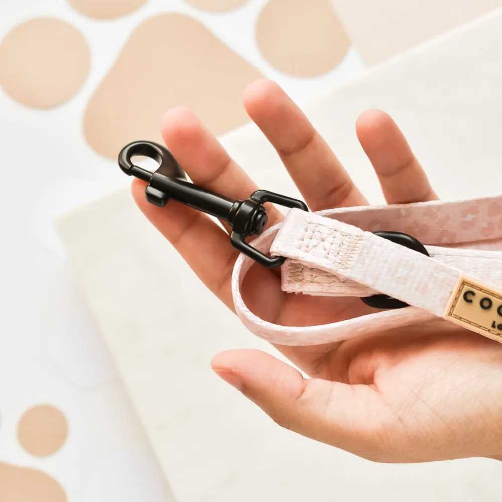 Cocopup Leads | Puppy Leads & Collars-Nude Chic Leopard Lead - Puppy
