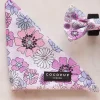 Cocopup Bandanas-Pastel Flowers Bandana