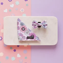 Cocopup Bow Ties-Pastel Flowers Bow Tie