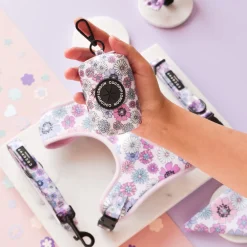 Cocopup Poop Bag Holders | Poop Bag Holders-Pastel Flowers Poop Bag Holder