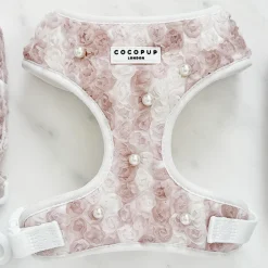 Cocopup Special Occassion Harnesses ✨ | Adjustable Neck Harnesses-Pearly Pup Adjustable Neck HARNESS