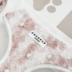 Cocopup Special Occassion Harnesses ✨ | Adjustable Neck Harnesses-Pearly Pup Adjustable Neck HARNESS