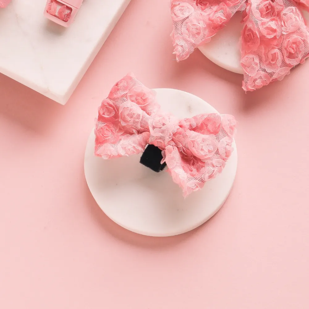 Cocopup Bow Ties-Peony Pup Bow Tie
