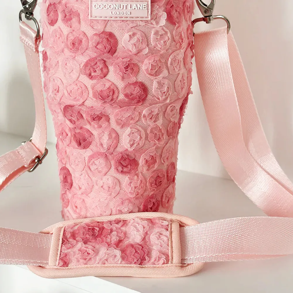 Cocopup Tumbler Carry Cases-Peony Pup Tumbler Carry Case by Coconut Lane