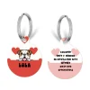 Cocopup Personalised Id Tags-Personalised Dog Cartoon ID Tag - Hugs & Knitted