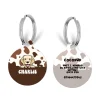 Cocopup Personalised Id Tags-Personalised Dog Cartoon ID Tag - Rodeo Pup