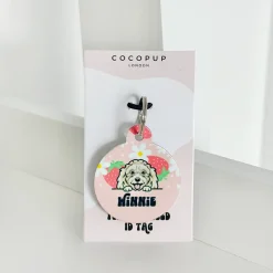 Cocopup Personalised Id Tags-Personalised Dog Cartoon ID Tag - Pupberry Fields