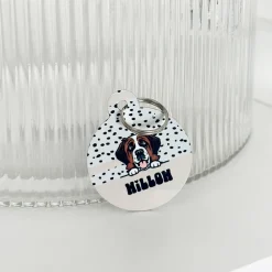 Cocopup Personalised Id Tags-Personalised Dog Cartoon ID Tag - Dalmatian