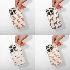 Cocopup Tough Phone Cases-Personalised Dog Phone Case - Choose Your Breed
