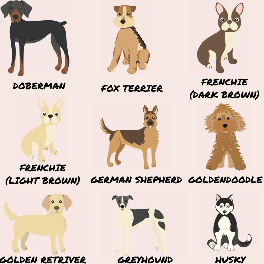 Cocopup Tough Phone Cases-Personalised Dog Phone Case - Choose Your Breed