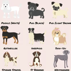 Cocopup Tough Phone Cases-Personalised Dog Phone Case - Choose Your Breed